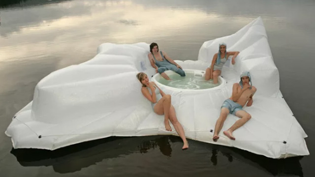 Floating Hot Tub