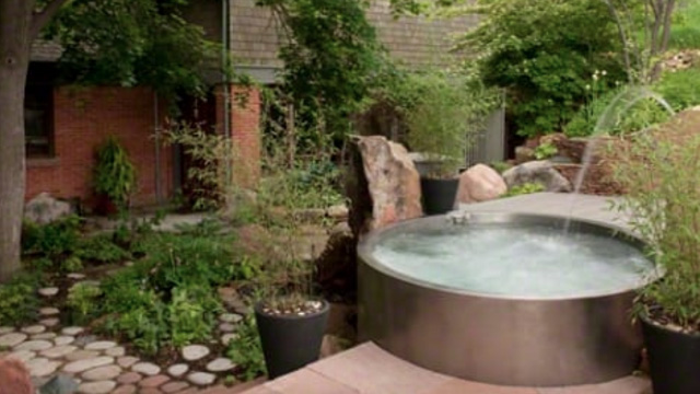 Stainless Steel Hot Tub